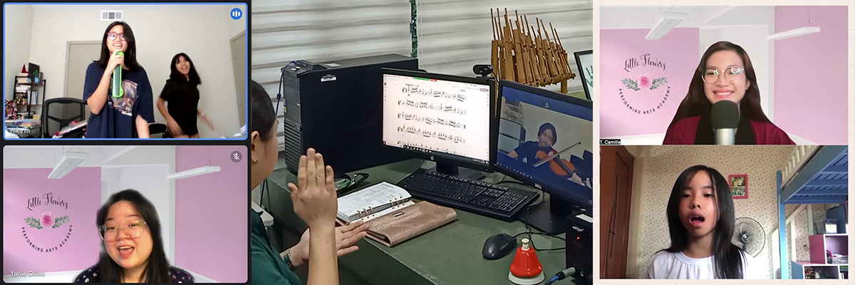 Students enjoying music class